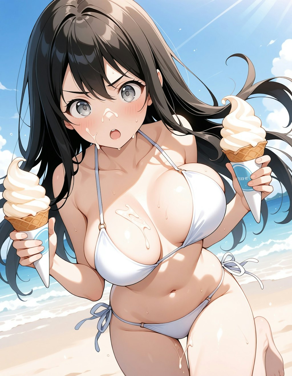 ソフトクリームリレー
