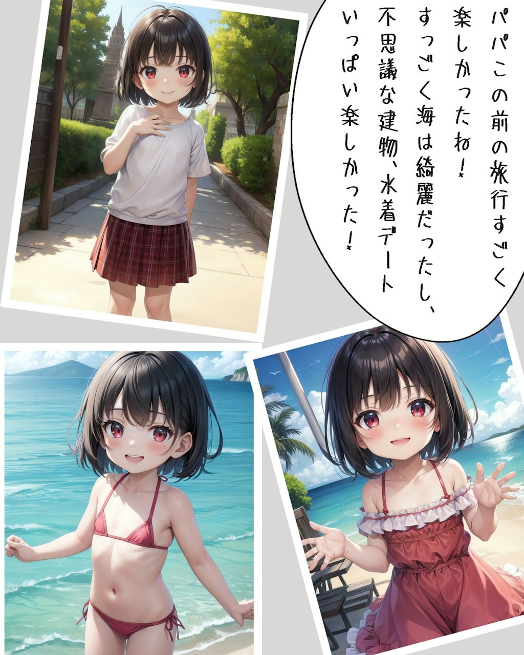 [AI]パパと夏の思い出