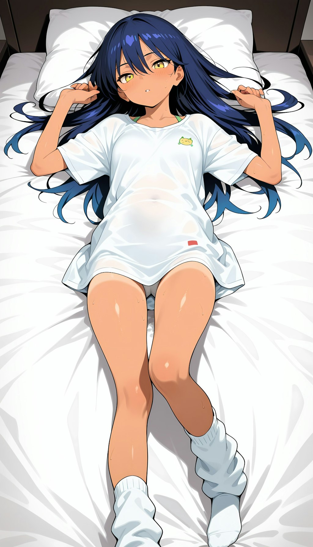 ニャアン、彼シャツ