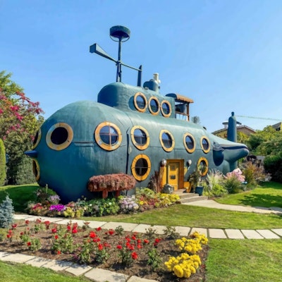 潜水艦の家