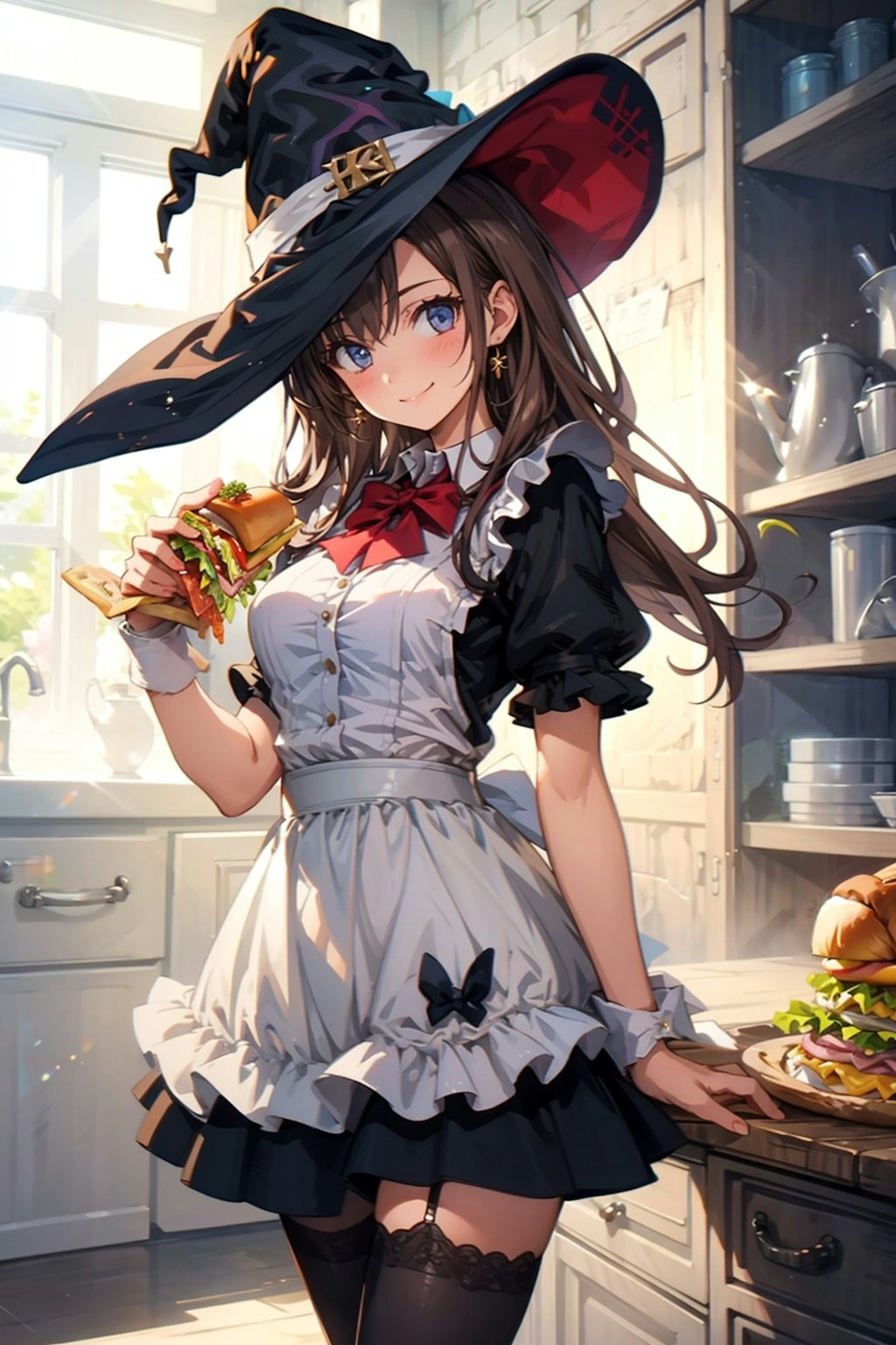 TOPAZ:maid witch & sandwich