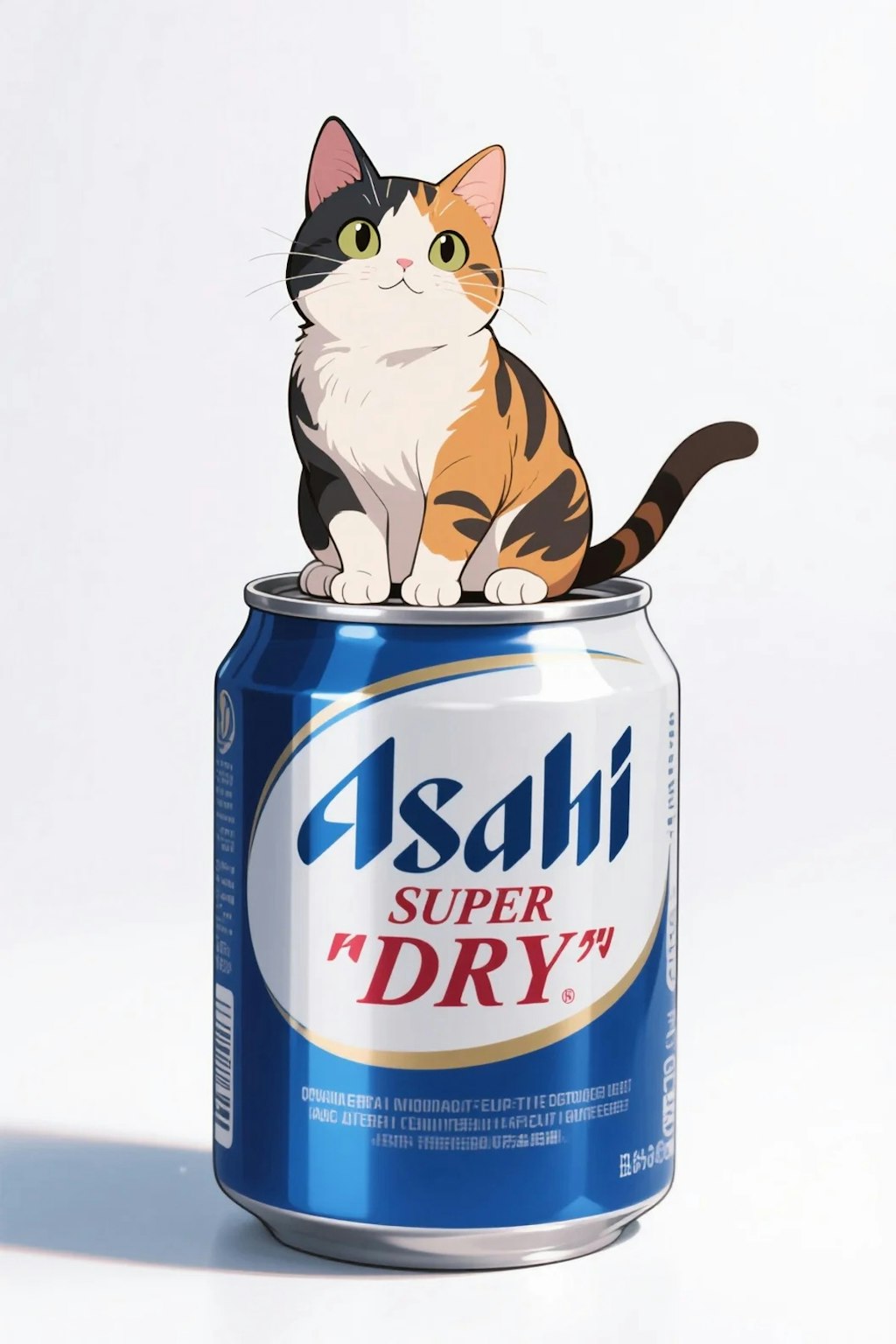 ビール缶ネコ