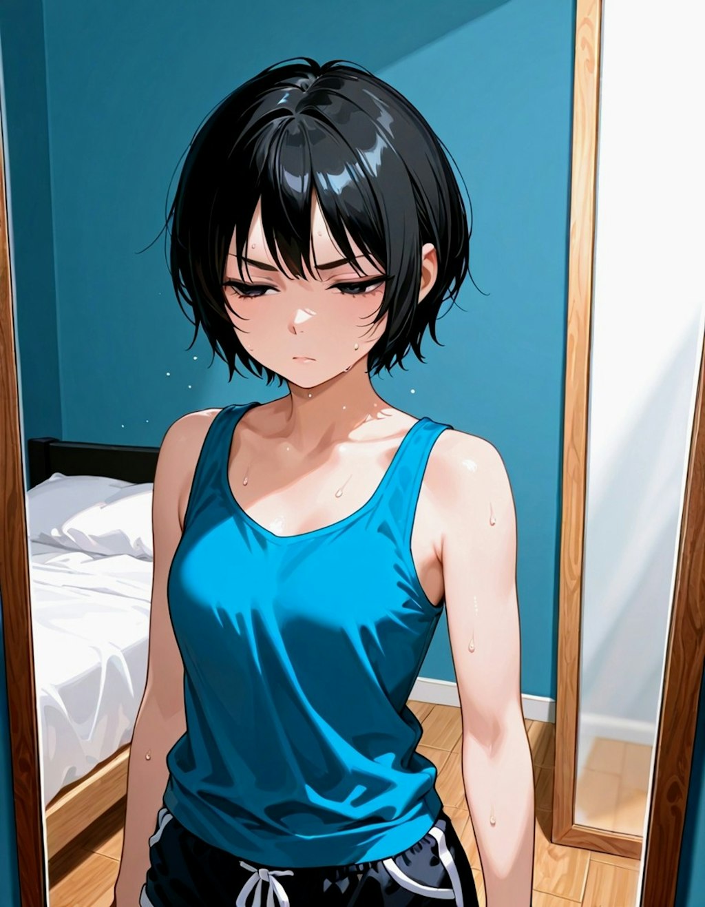 千鶴お姉やん✨のジト目チャレンジ