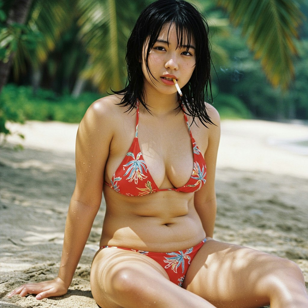 撮影の合間。
