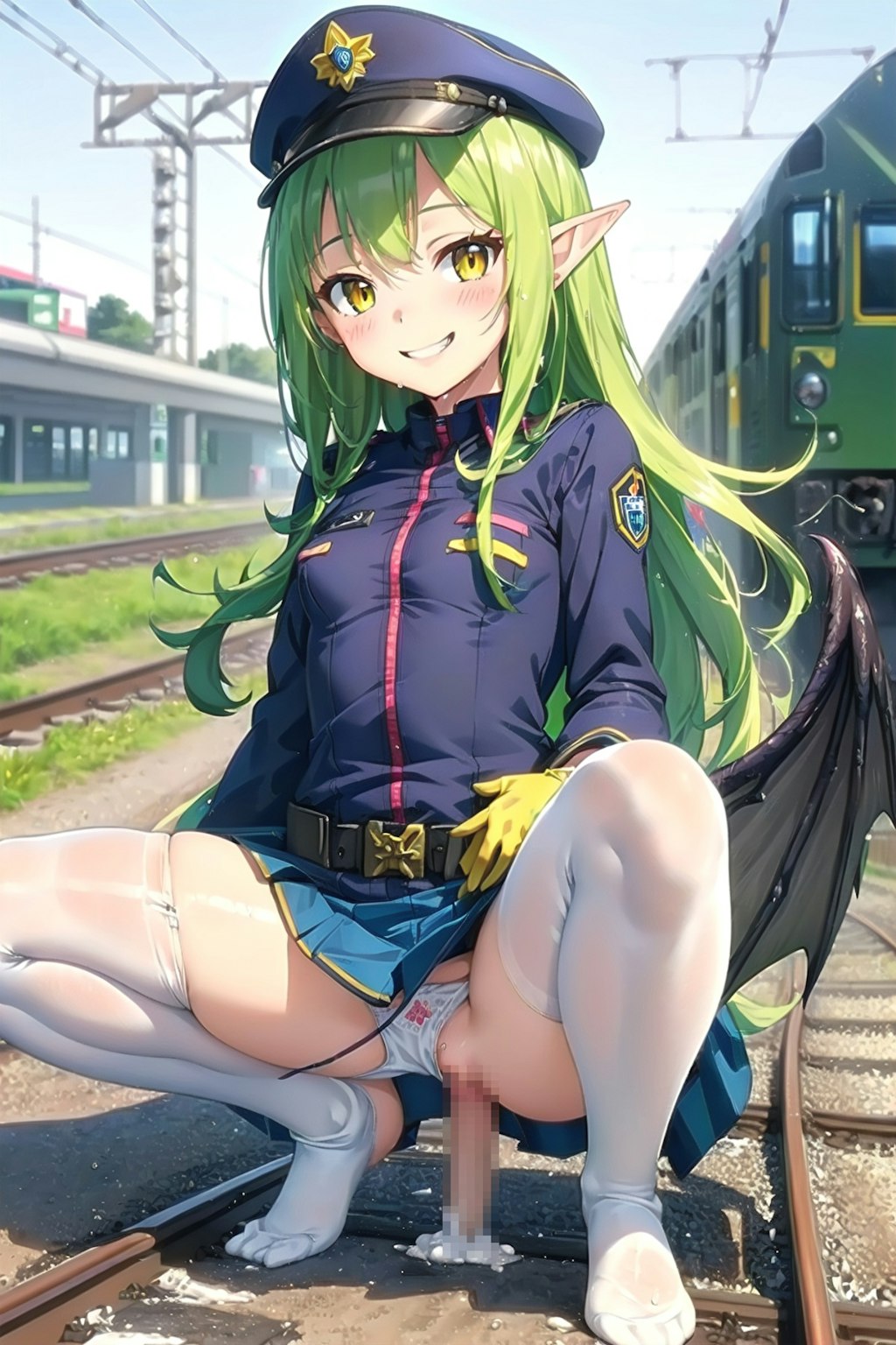 オトナをからかった鉄道員の少女