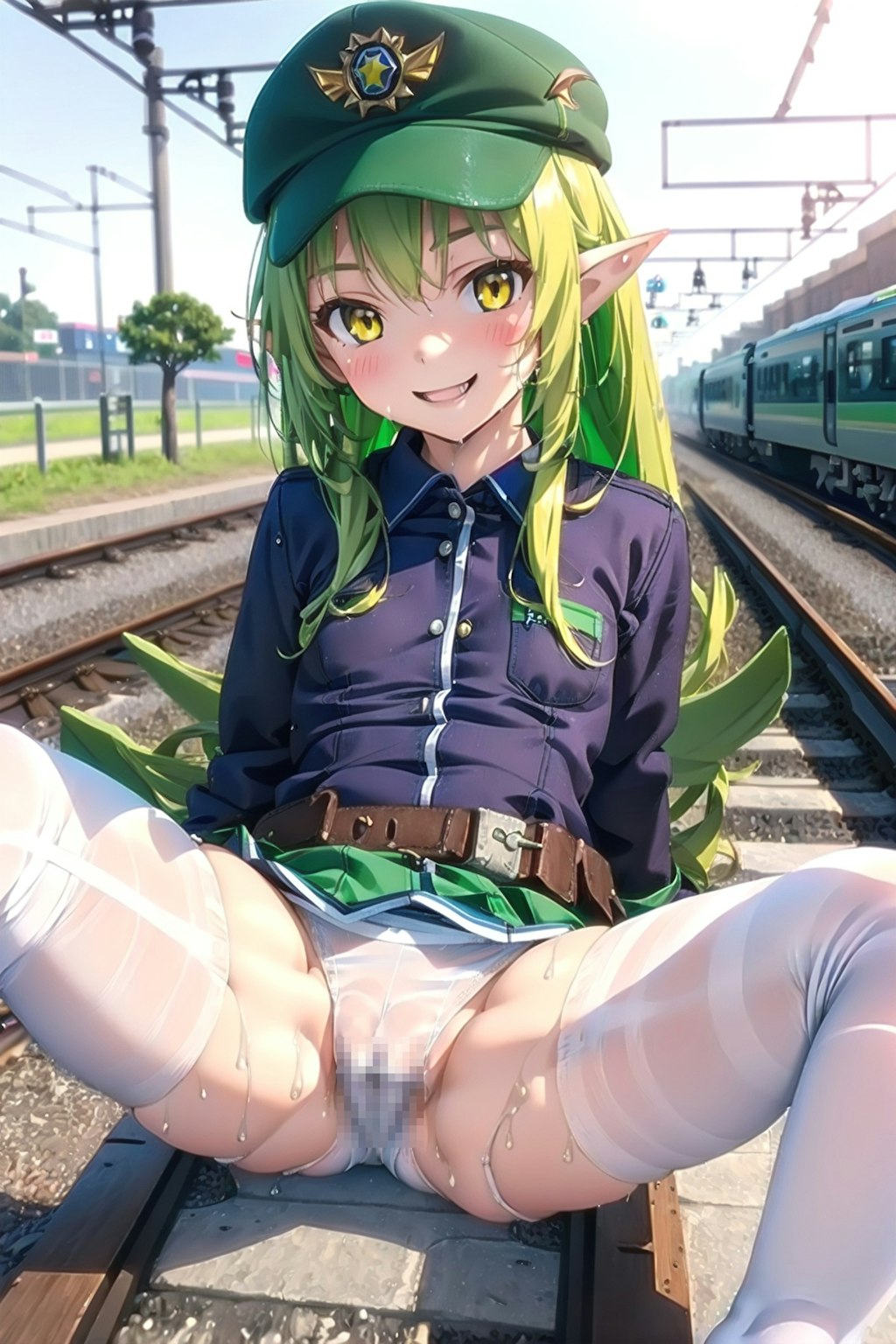 オトナをからかった鉄道員の少女