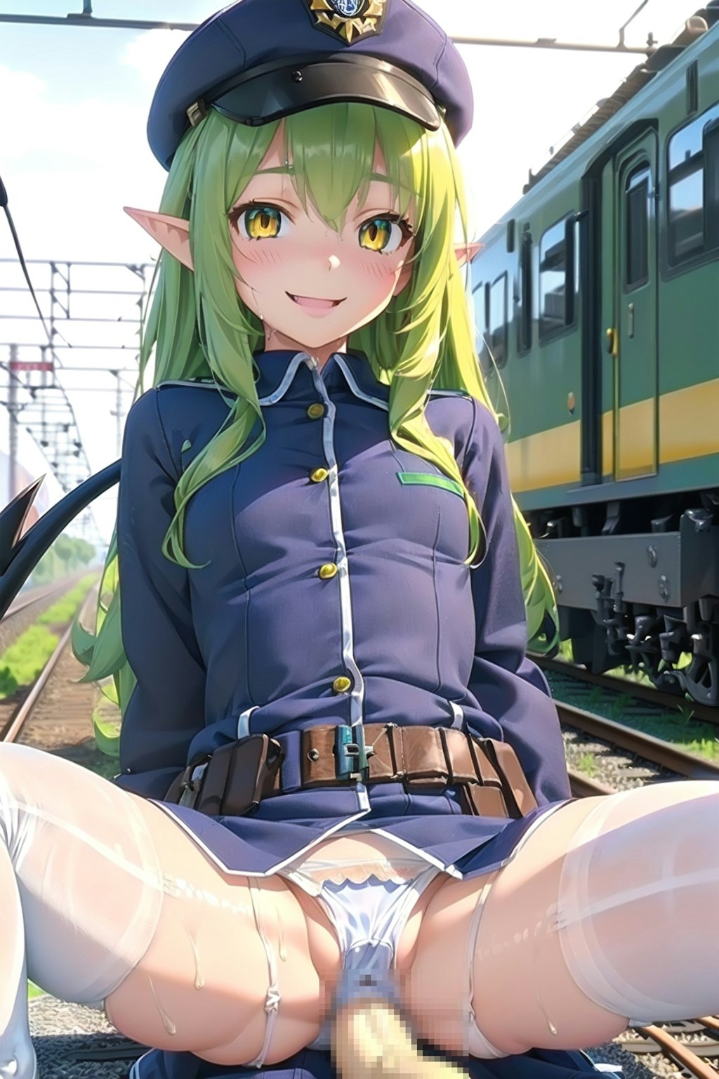 オトナをからかった鉄道員の少女