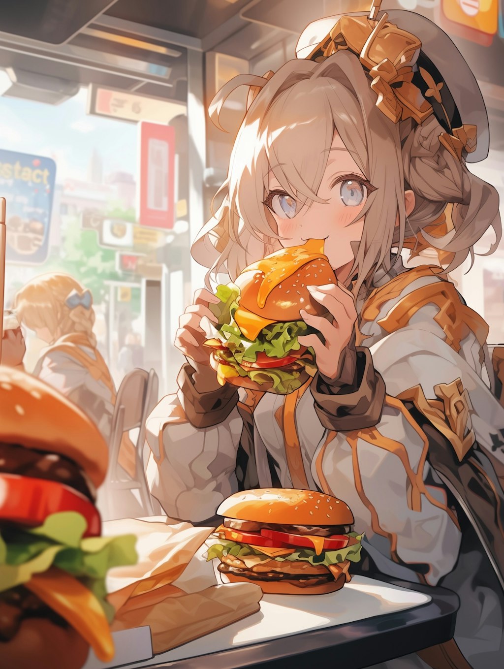 ハンバーガー美味しい