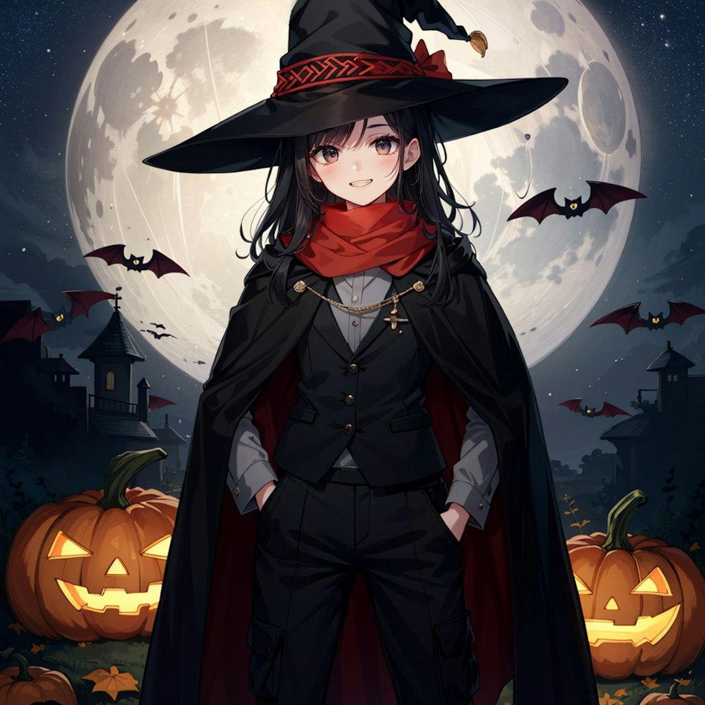 ハロウィン仕様の魔女