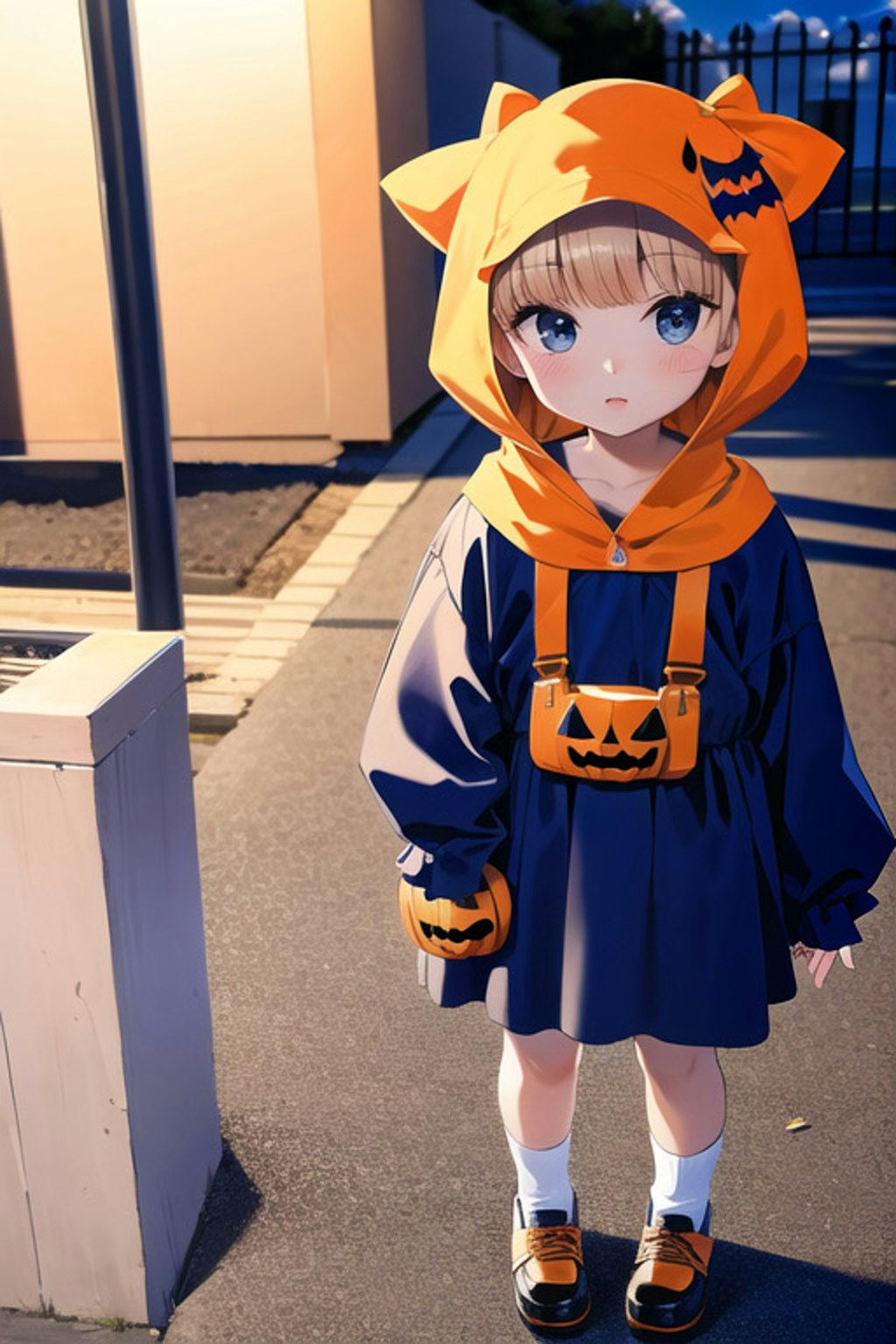 ハロウィンの夜に