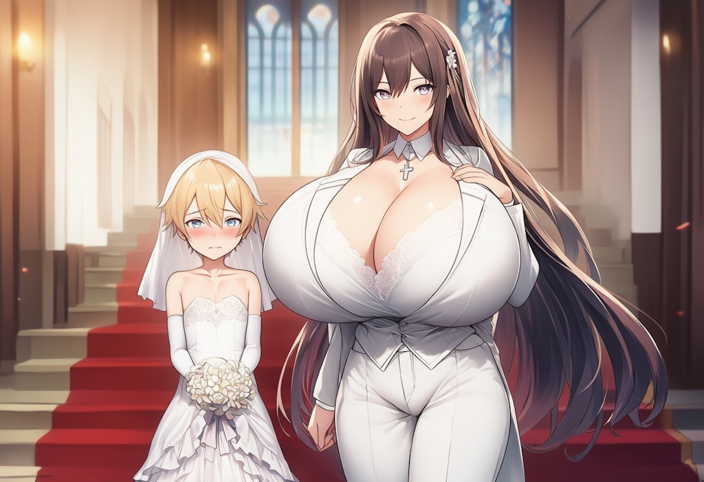 おねショタ結婚式