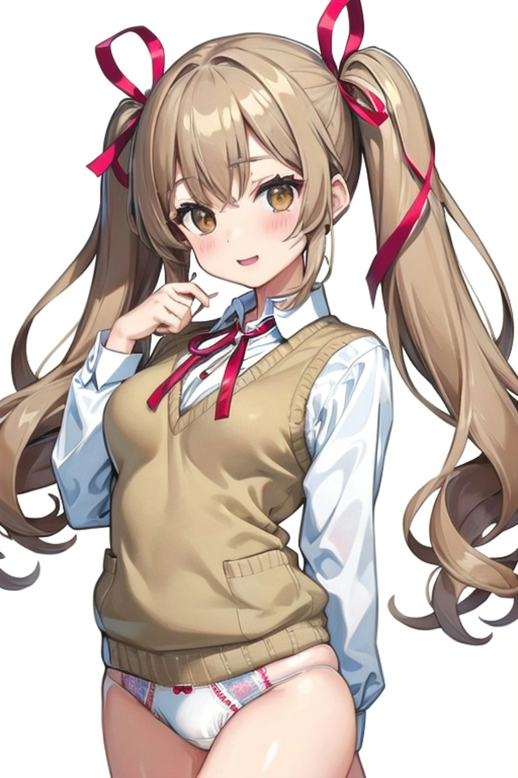 School twintails girl