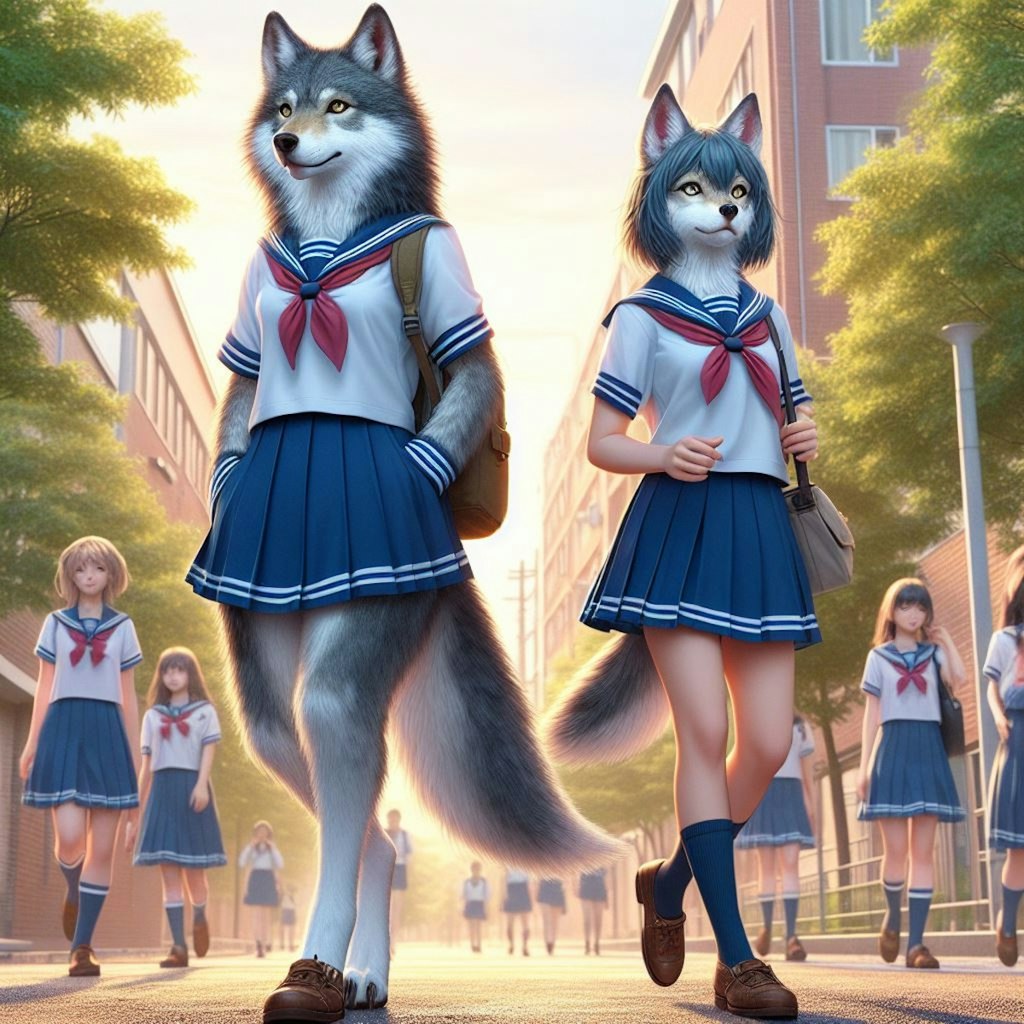 放課後女子🐺