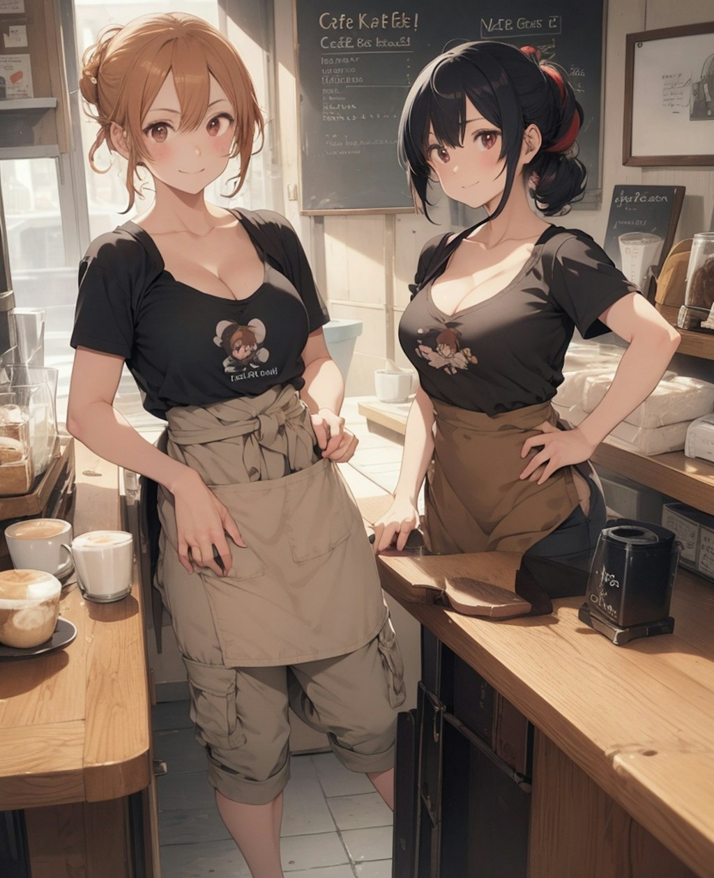 【10枚】ご近所に美人姉妹がやってるカフェがOPENしました！