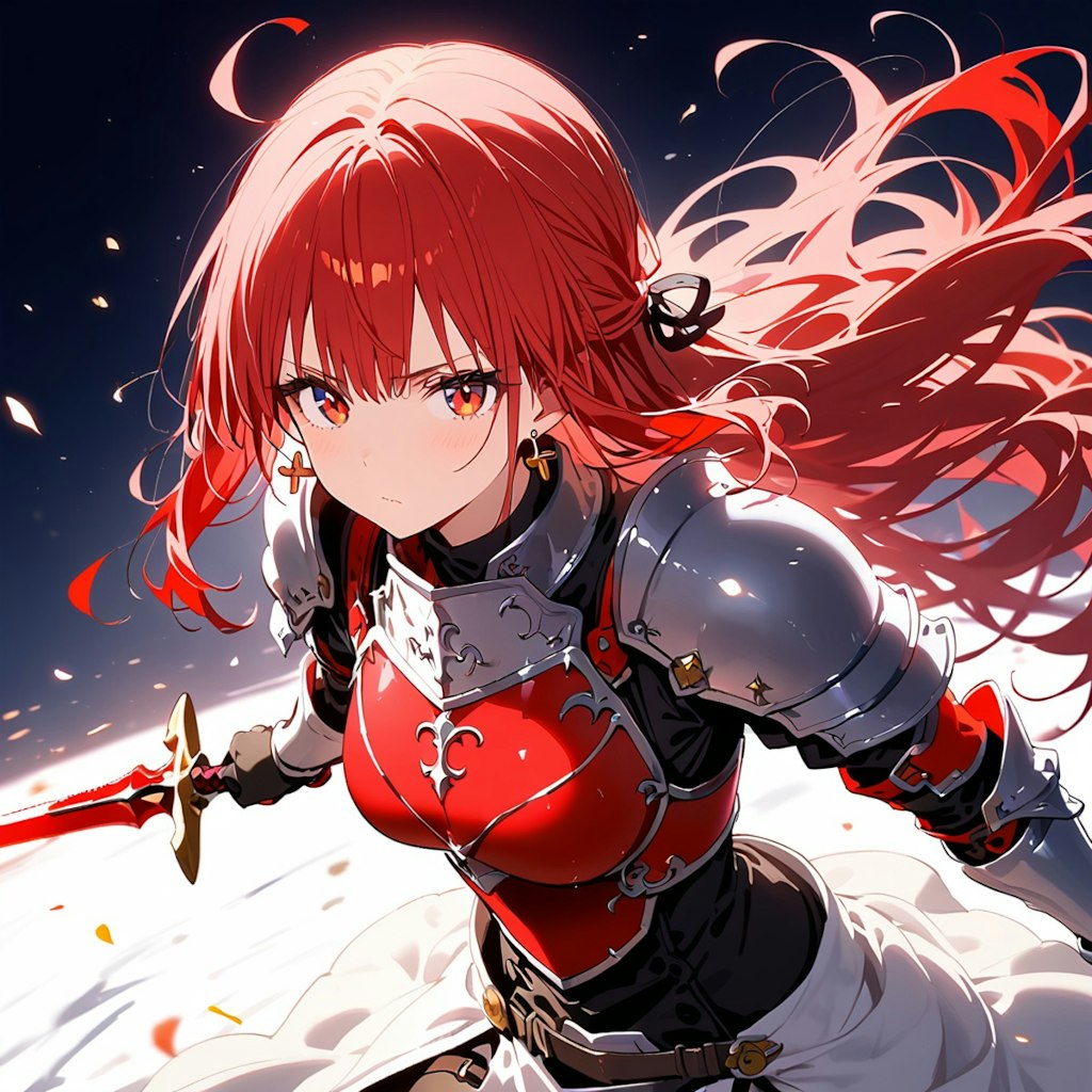 深紅の戦士