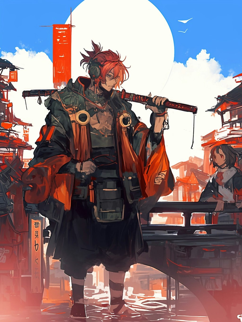 七福神 (Xでの#AI神様企画参加作品)