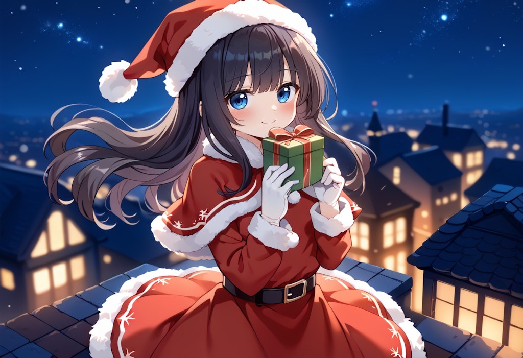 黒髪お嬢様・クリスマス