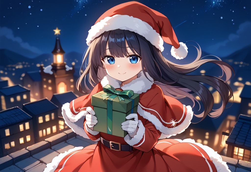 黒髪お嬢様・クリスマス