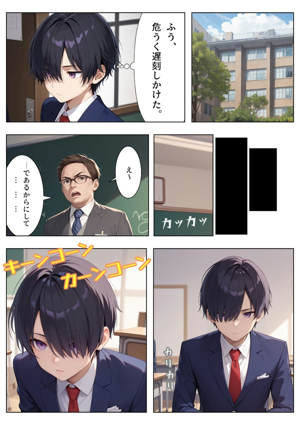 【マンガ】月影くんは忍んでますepisode.1下着泥棒を捕まえろ①