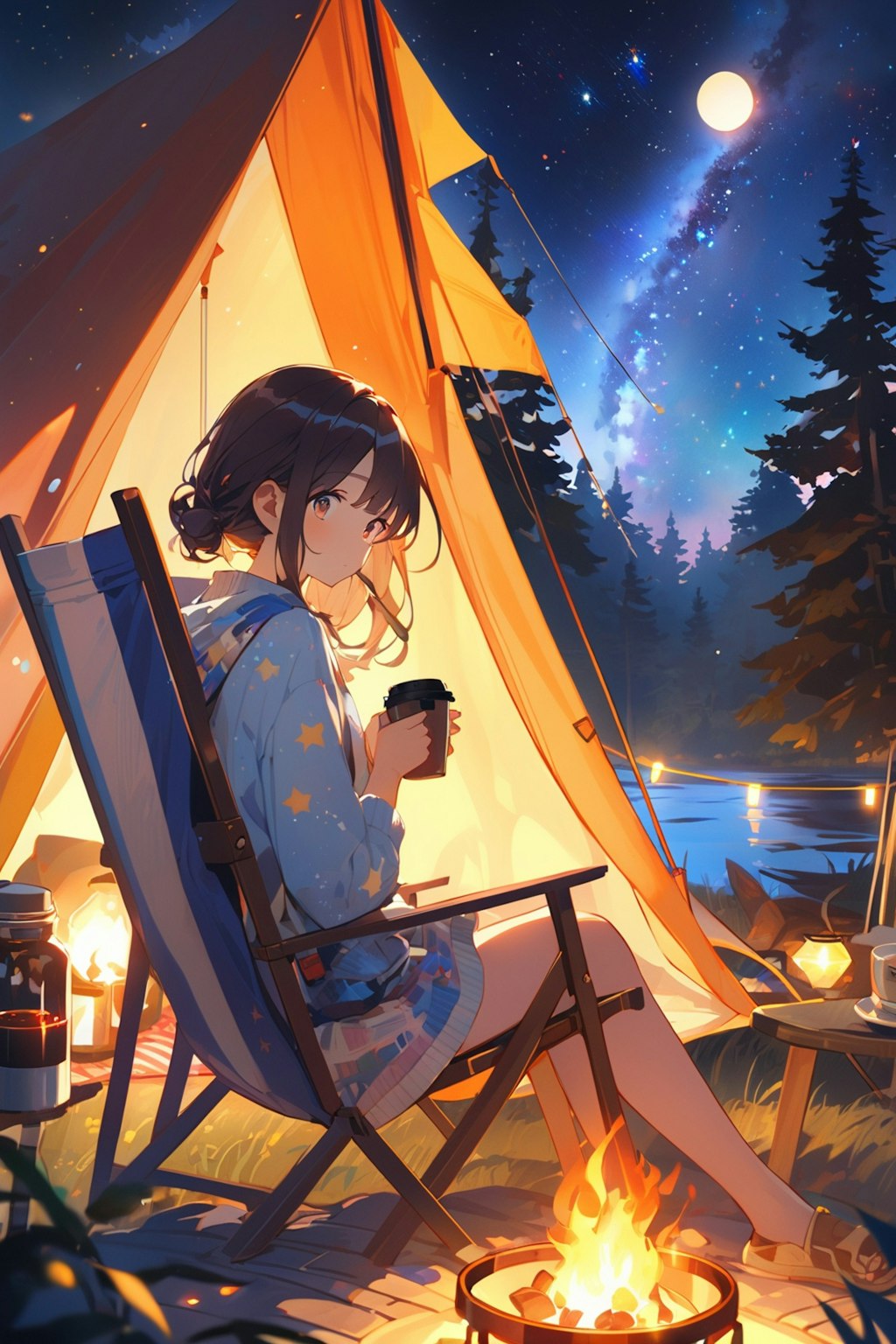 ソロキャン少女⛺️