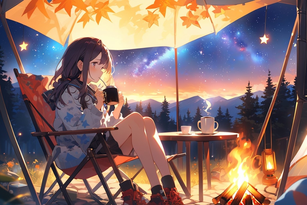 ソロキャン少女⛺️