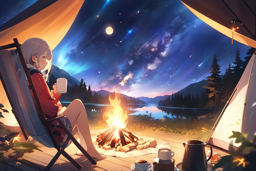 ソロキャン少女⛺️