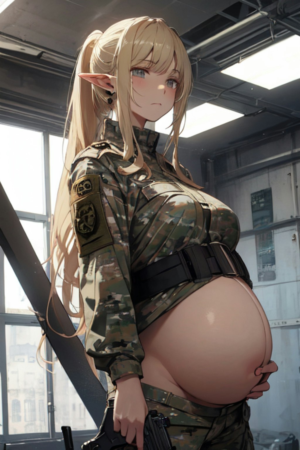 戦闘妊娠少女２２