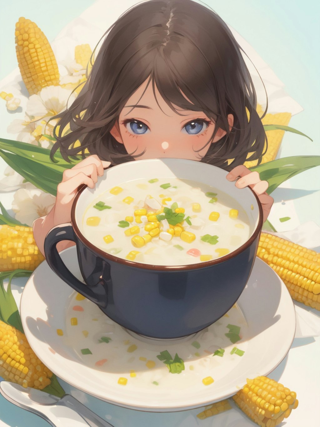 Corn soup 2