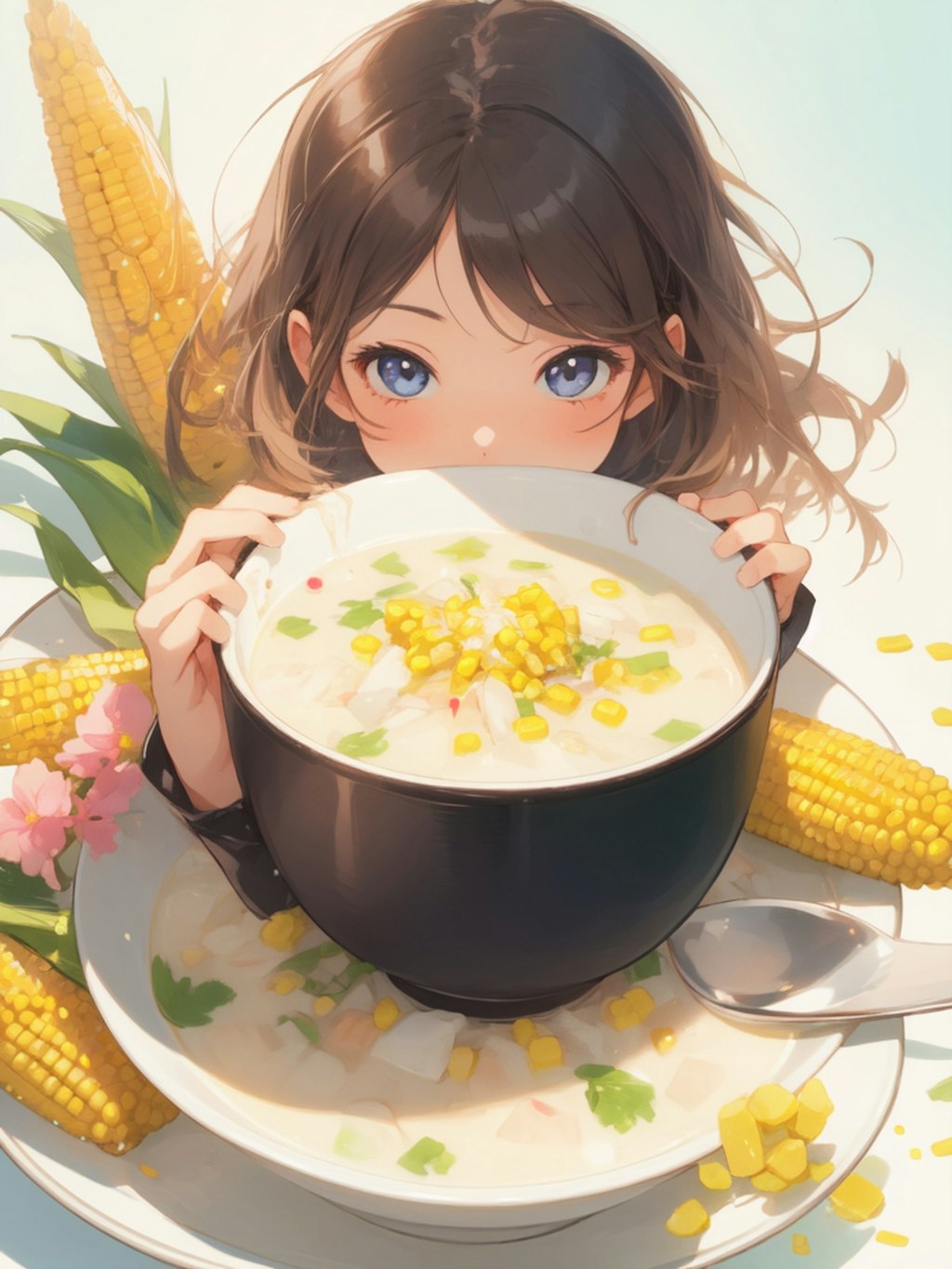 Corn soup 2