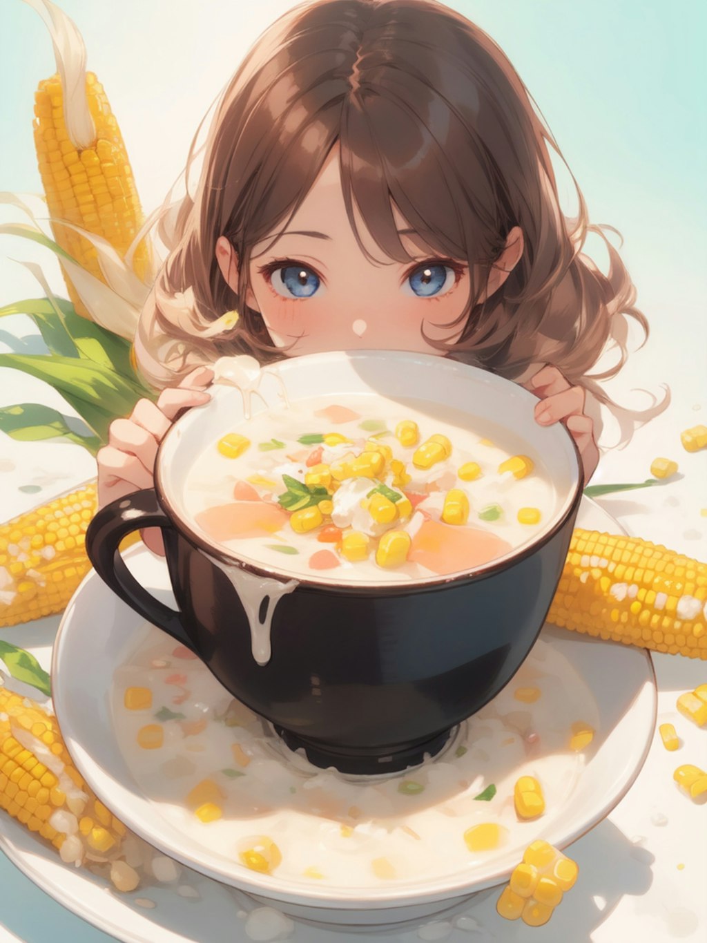 Corn soup 2