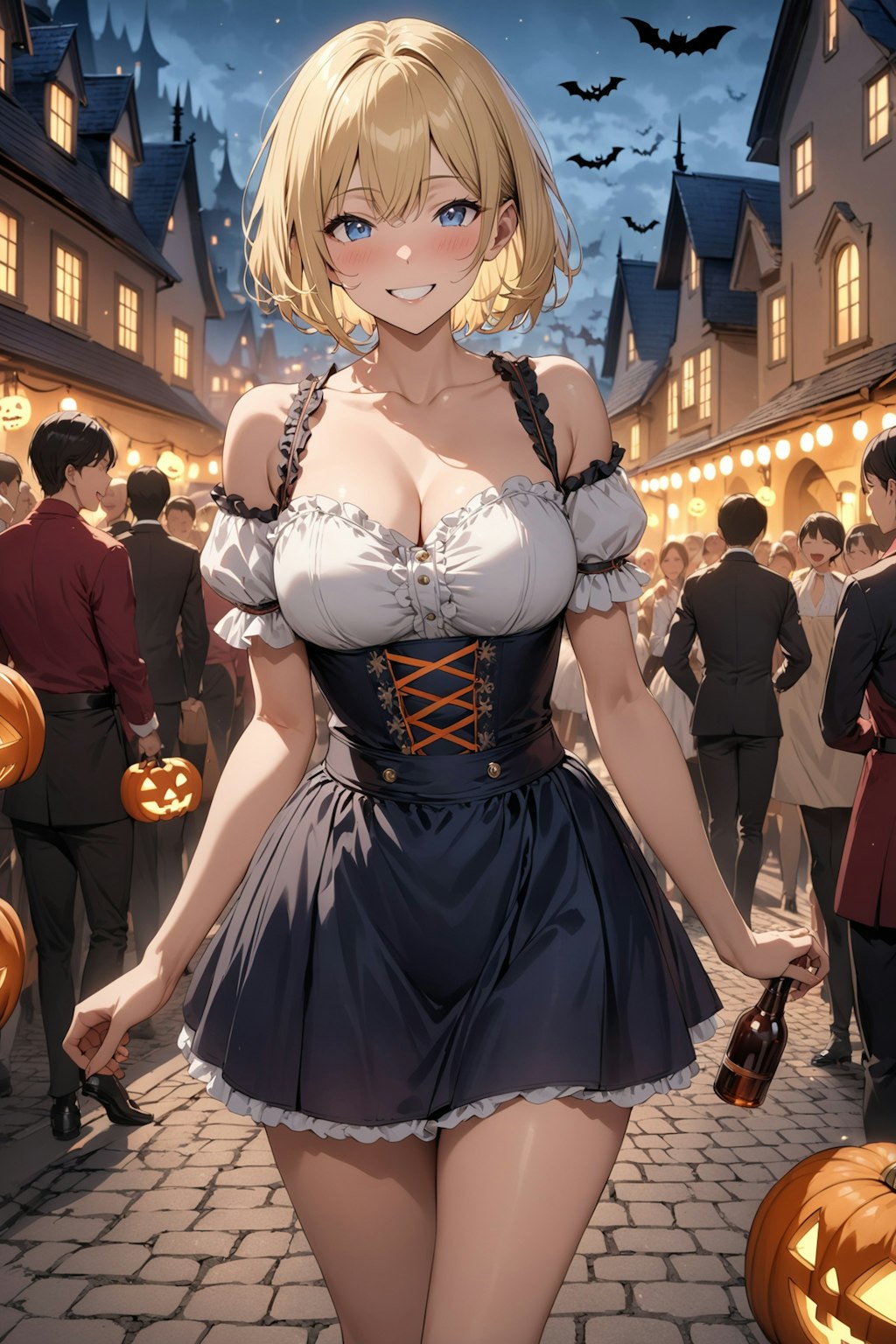 民族衣装でハロウィン！