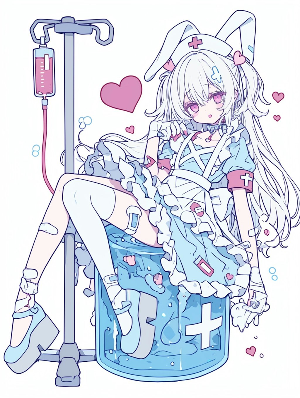 献血ウサギちゃん