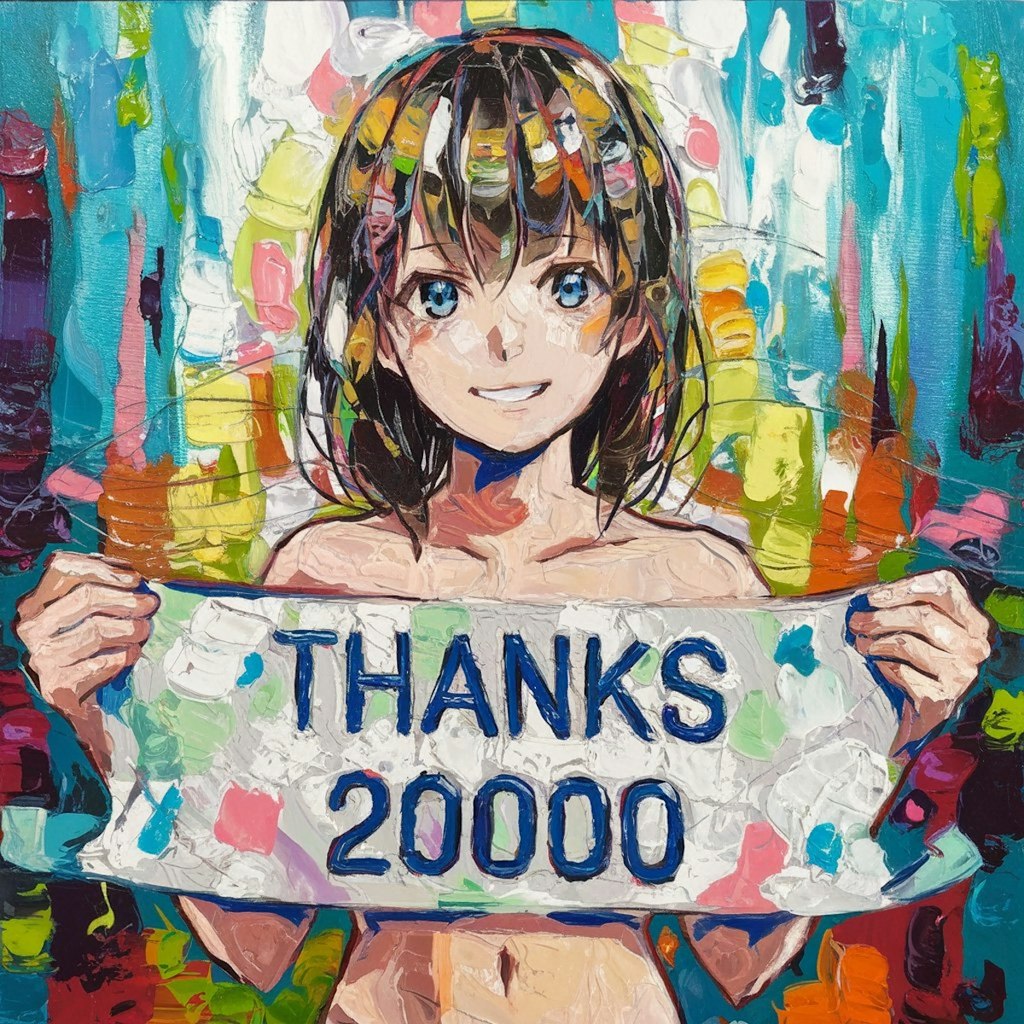 20000いいね感謝！