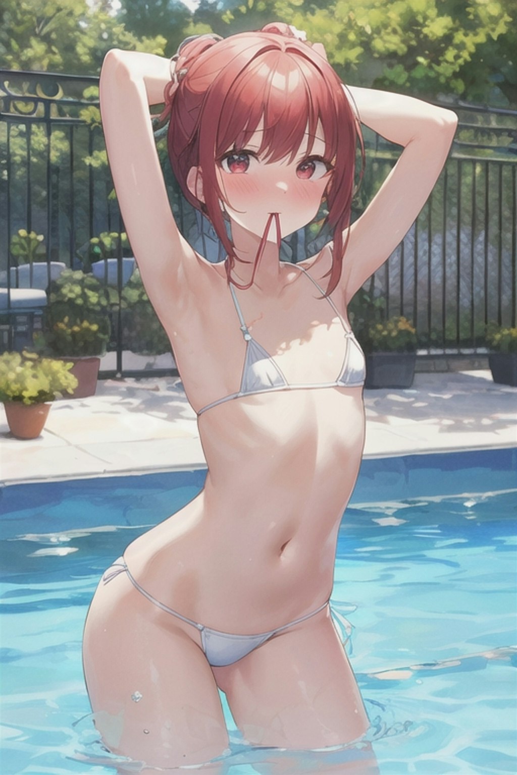 水着の女の子