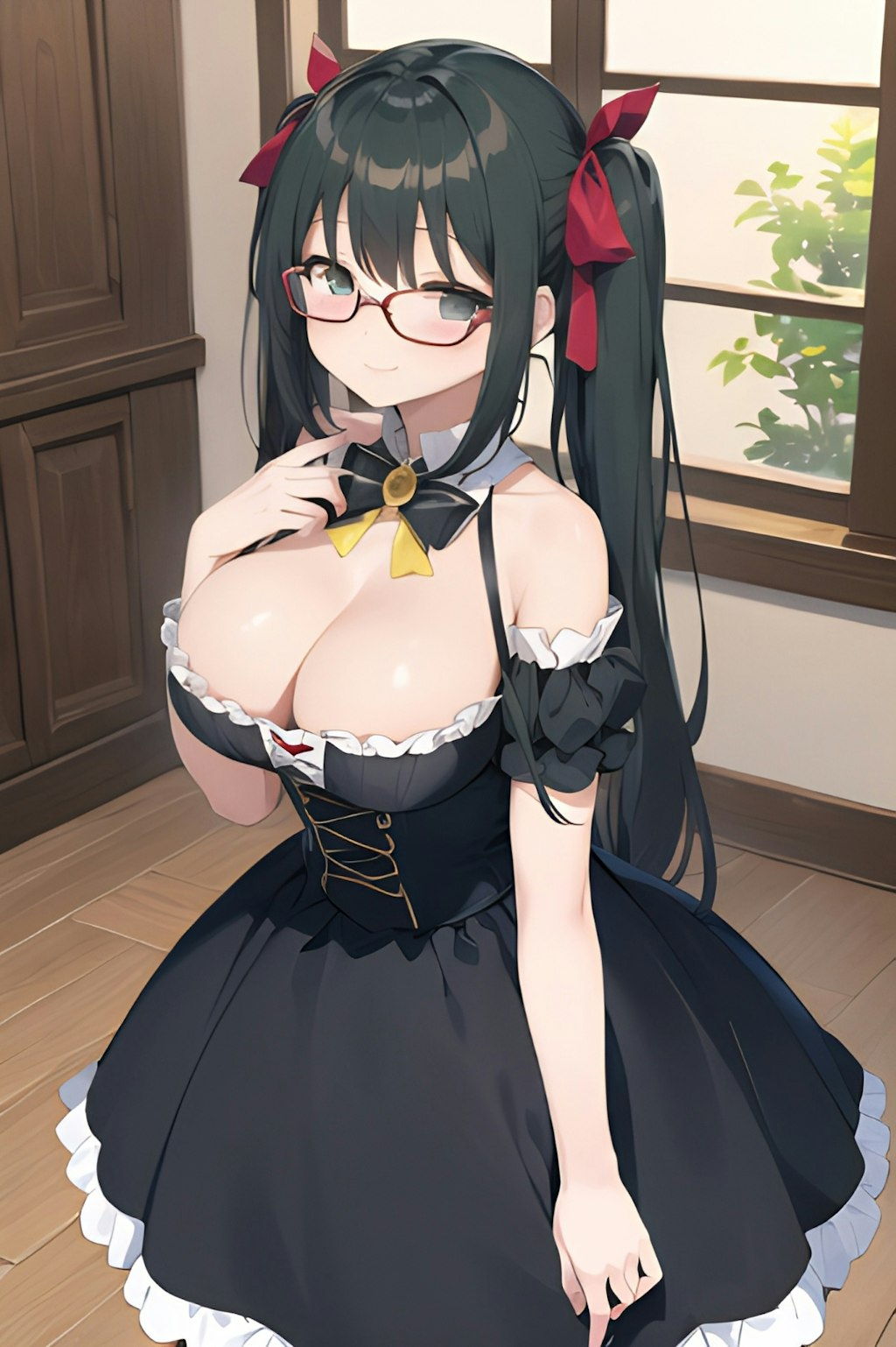 ゴスロリ巨乳ちゃん