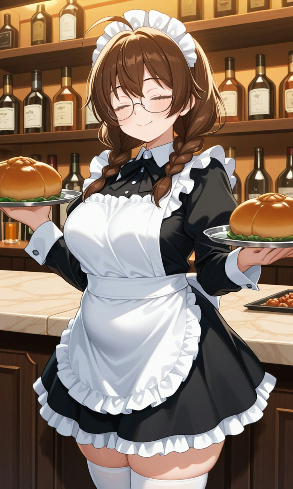 ひまりさんにおまんじゅうをお持ちしました