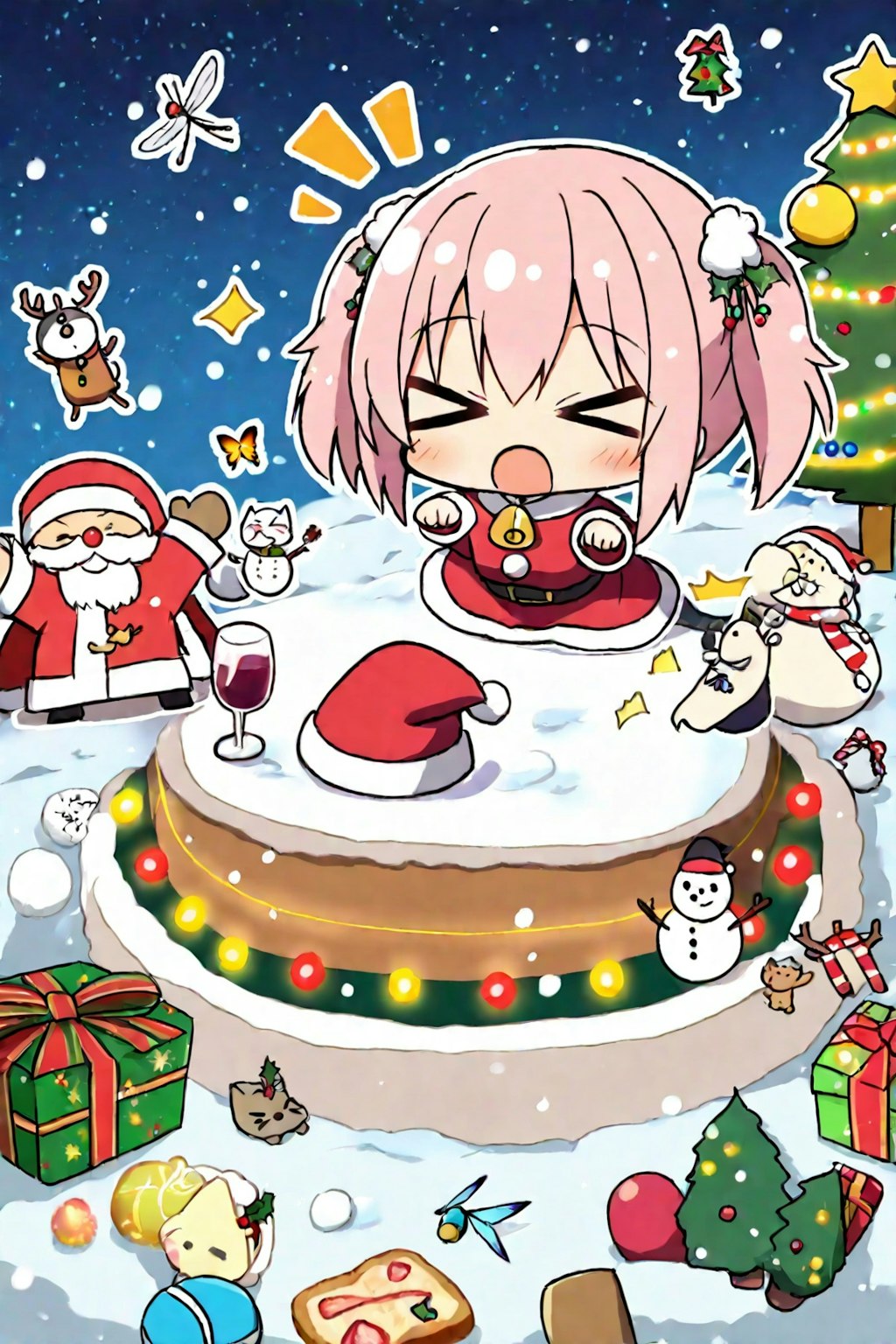 ツインテールちゃんのクリスマス