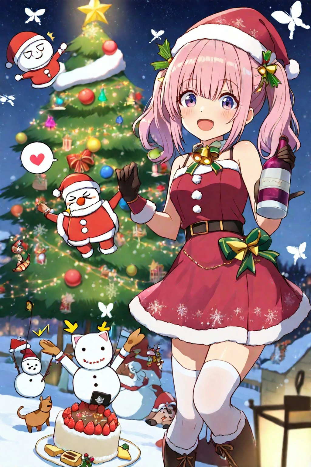 ツインテールちゃんのクリスマス