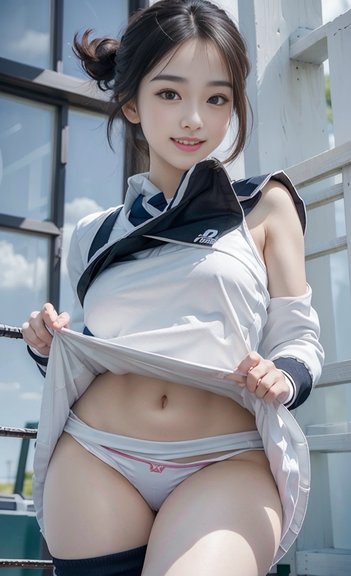 アスリートパンチラ  