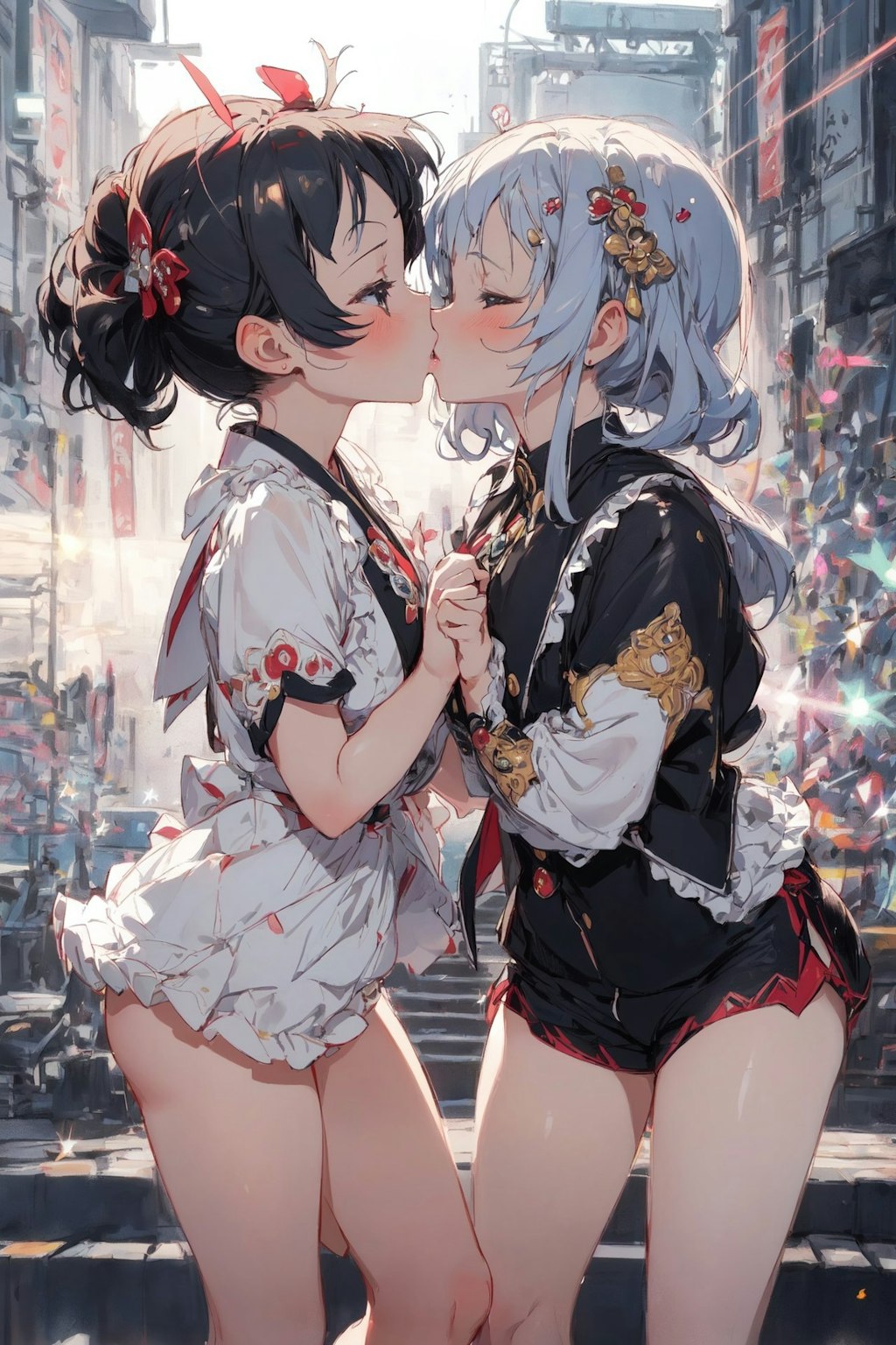 キスの日（百合キス）