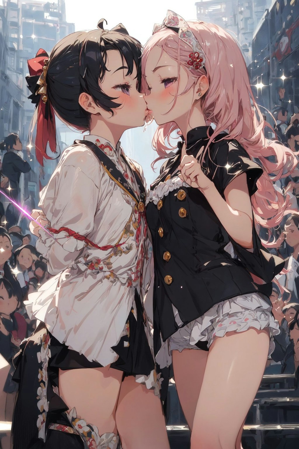 キスの日（百合キス）