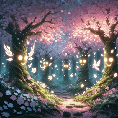 夜の桜カーニバル