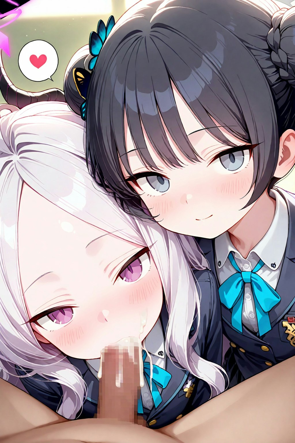 ブ〇アカ みんなでご奉仕