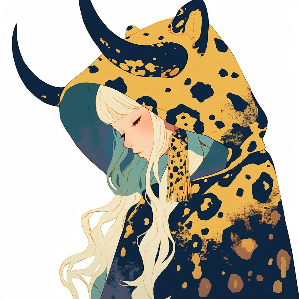 Leopard (with horns)