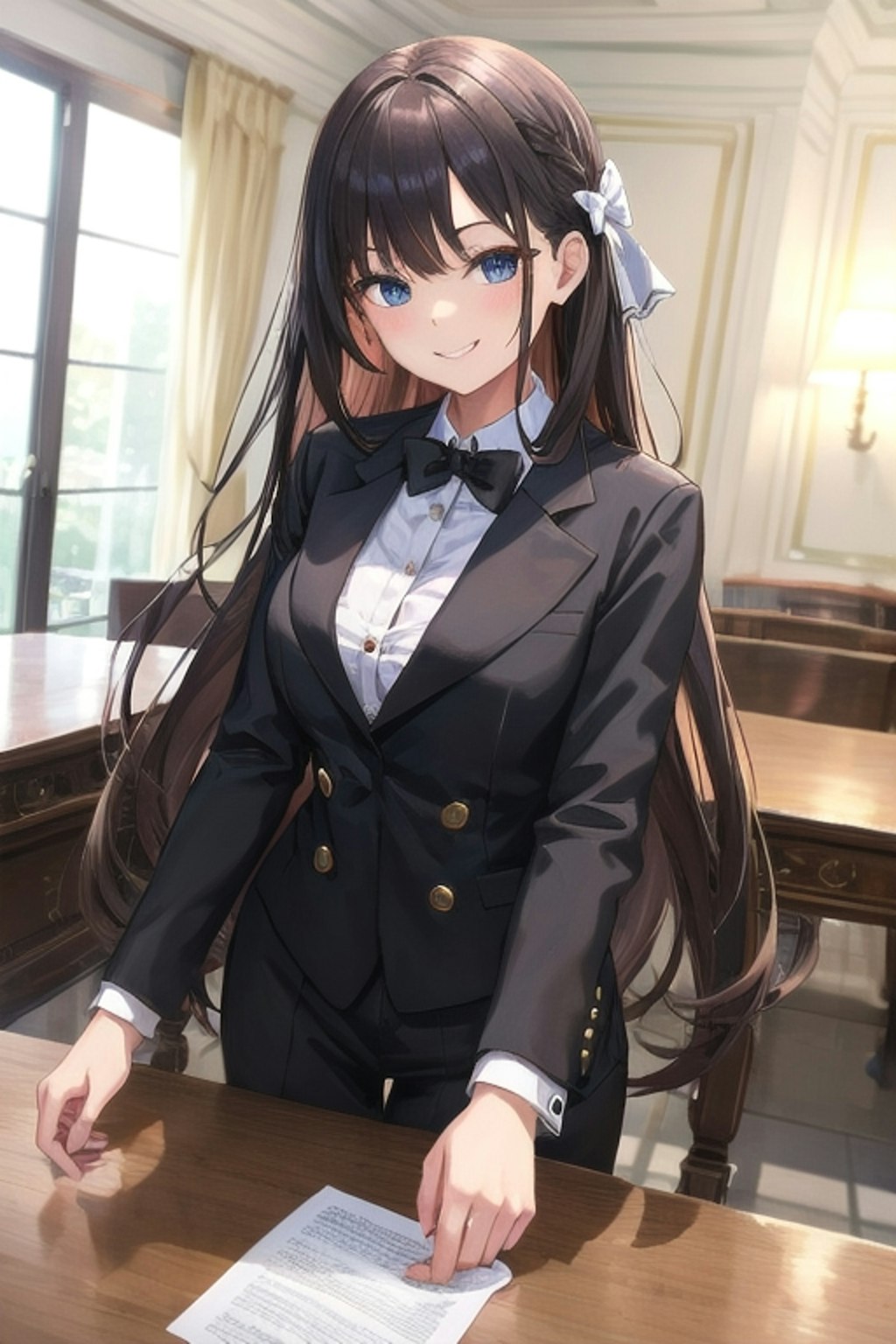 タキシード美少女エリカ、執事になる