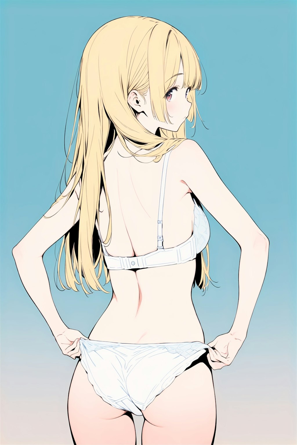 パンツをパツンっ！