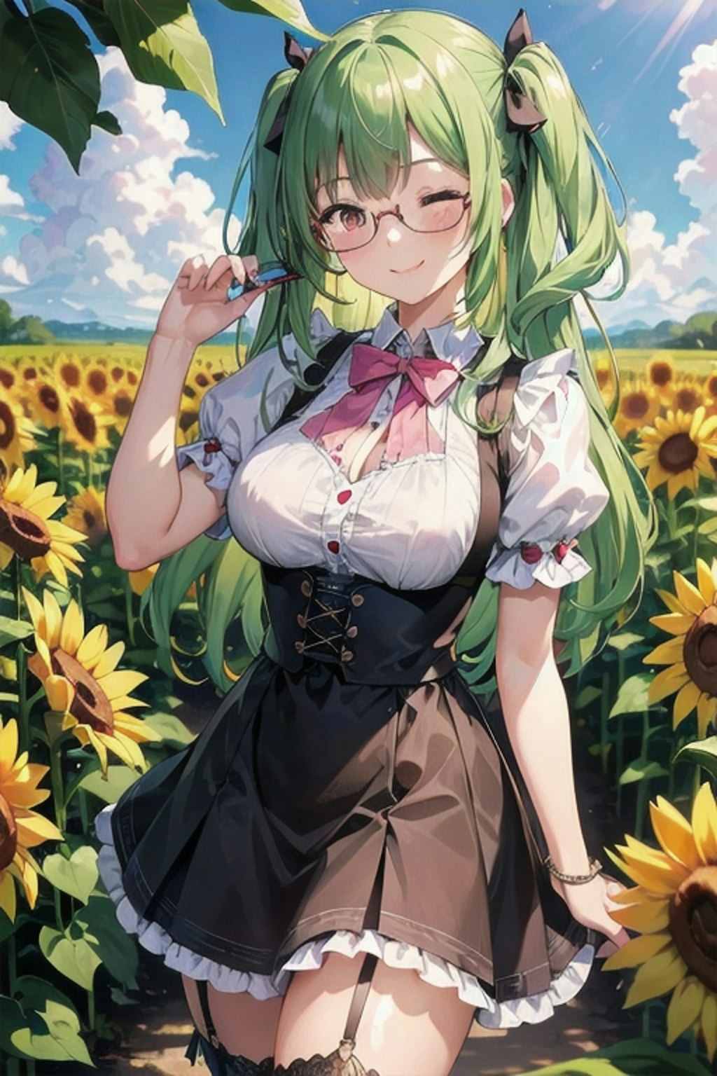 Sunflower fields