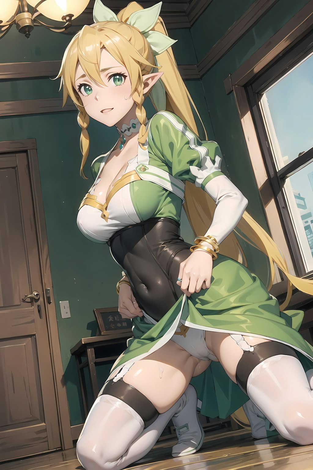 SAO(ソードアート・オンライン)]桐ヶ谷直葉(リーファ)Leafa | chichi-pui（ちちぷい）AIイラスト専用の投稿＆生成サイト