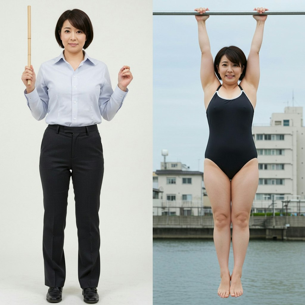 あの人が水着に着替えたら（ミドルエイジ編）