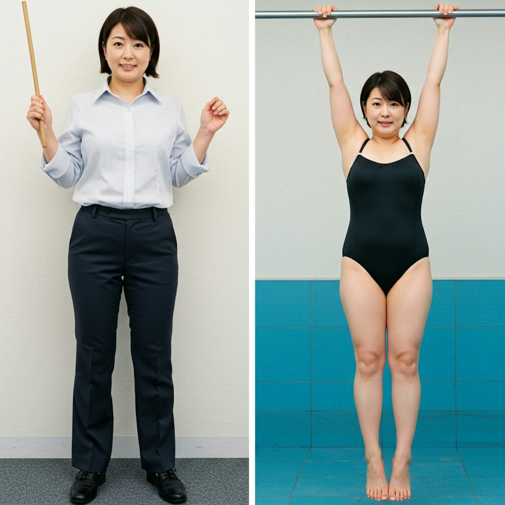 あの人が水着に着替えたら（ミドルエイジ編）